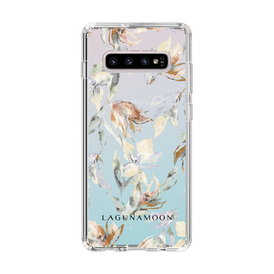 Slim Protection Case［ LAGUNAMOON - NuanceFlower - Clear ］