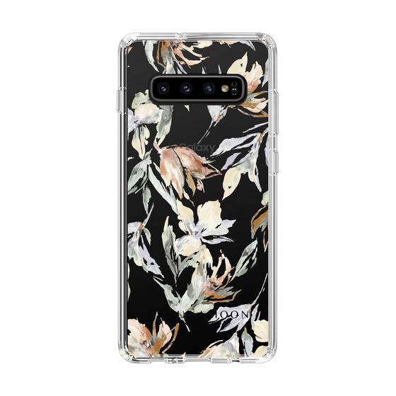 Slim Protection Case［ LAGUNAMOON - NuanceFlower - Clear ］