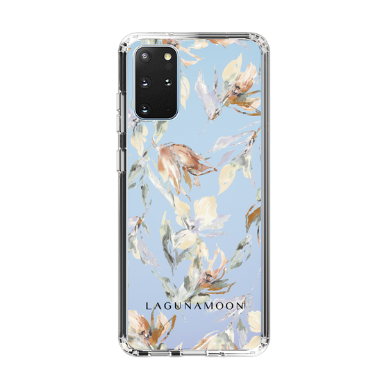 Slim Protection Case［ LAGUNAMOON - NuanceFlower - Clear ］