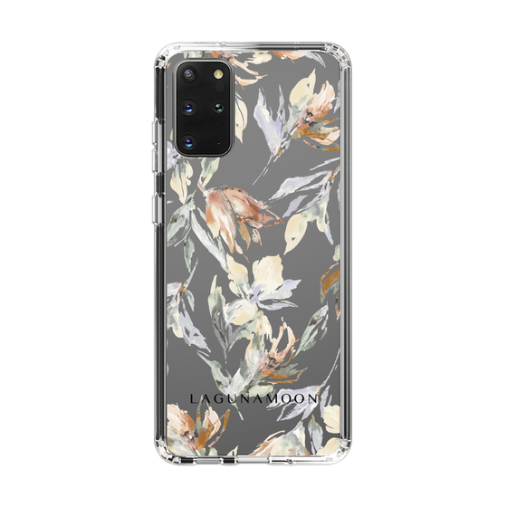 Slim Protection Case［ LAGUNAMOON - NuanceFlower - Clear ］