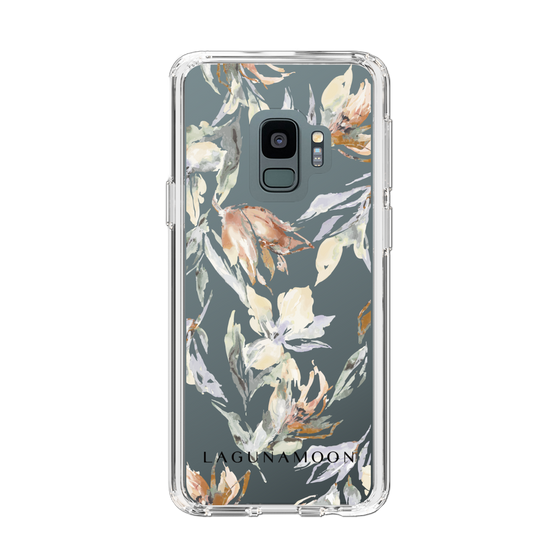 Slim Protection Case［ LAGUNAMOON - NuanceFlower - Clear ］
