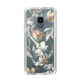 Slim Protection Case［ LAGUNAMOON - NuanceFlower - Clear ］