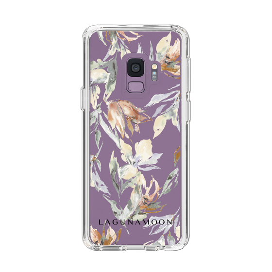 Slim Protection Case［ LAGUNAMOON - NuanceFlower - Clear ］