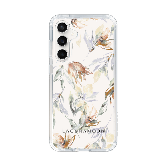 Slim Protection Case［ LAGUNAMOON - NuanceFlower - Clear ］