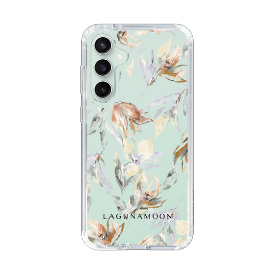 Slim Protection Case［ LAGUNAMOON - NuanceFlower - Clear ］