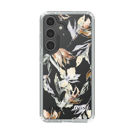 Slim Protection Case［ LAGUNAMOON - NuanceFlower - Clear ］
