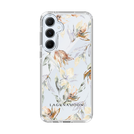 Slim Protection Case［ LAGUNAMOON - NuanceFlower - Clear ］