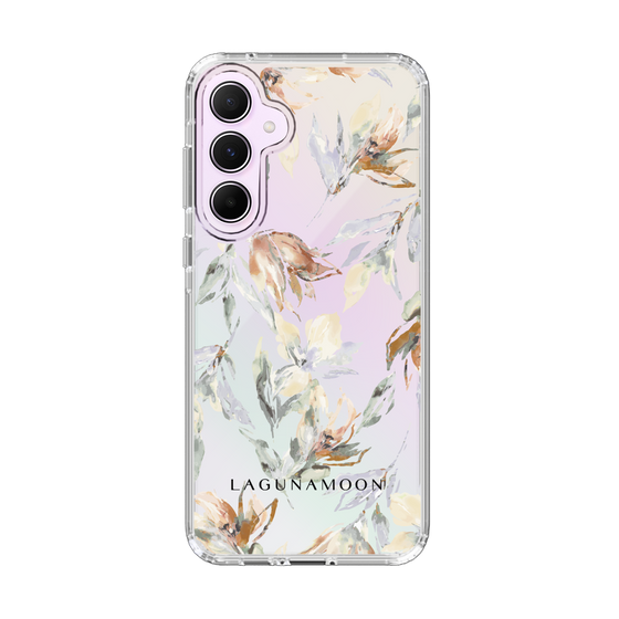 Slim Protection Case［ LAGUNAMOON - NuanceFlower - Clear ］
