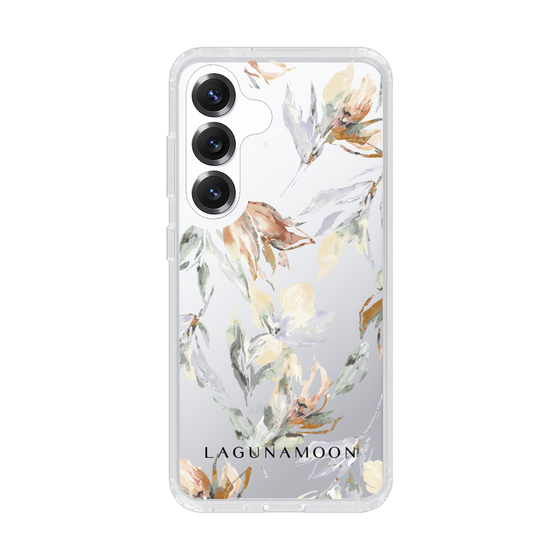 Slim Protection Case［ LAGUNAMOON - NuanceFlower - Clear ］