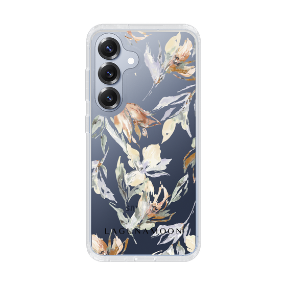 Slim Protection Case［ LAGUNAMOON - NuanceFlower - Clear ］