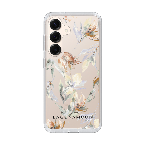 Slim Protection Case［ LAGUNAMOON - NuanceFlower - Clear ］