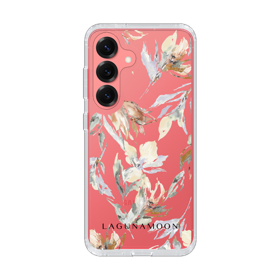 Slim Protection Case［ LAGUNAMOON - NuanceFlower - Clear ］