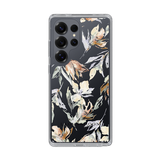 Slim Protection Case［ LAGUNAMOON - NuanceFlower - Clear ］