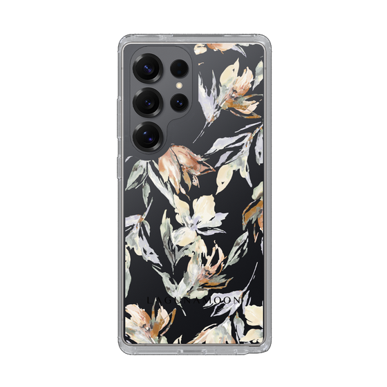 Slim Protection Case［ LAGUNAMOON - NuanceFlower - Clear ］