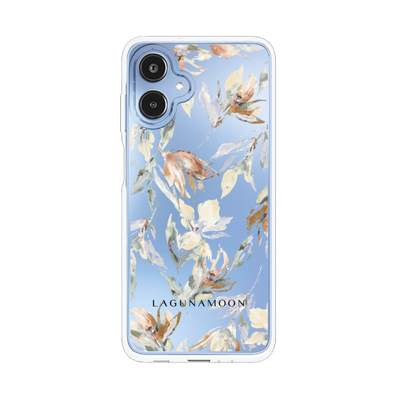 Slim Protection Case［ LAGUNAMOON - NuanceFlower - Clear ］