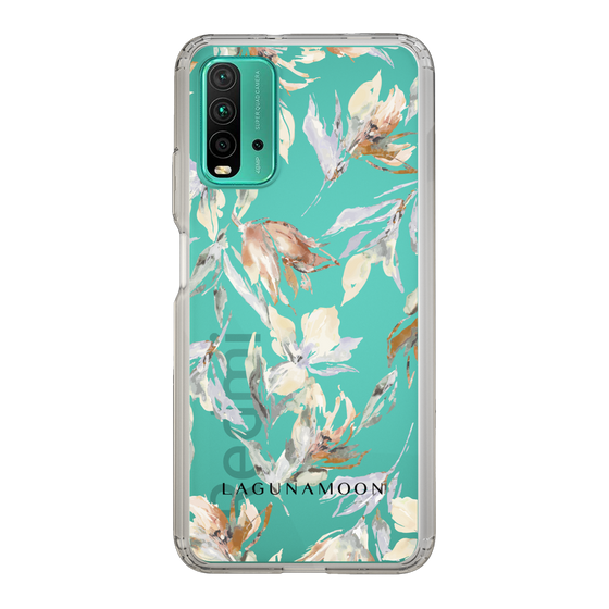 Slim Protection Case［ LAGUNAMOON - NuanceFlower - Clear ］