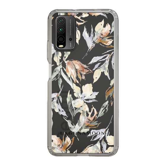 Slim Protection Case［ LAGUNAMOON - NuanceFlower - Clear ］