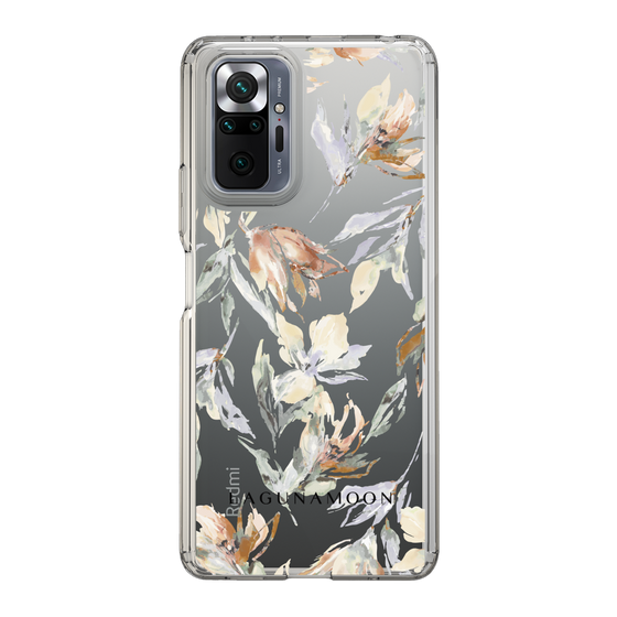 Slim Protection Case［ LAGUNAMOON - NuanceFlower - Clear ］