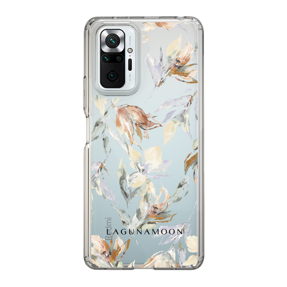 Slim Protection Case［ LAGUNAMOON - NuanceFlower - Clear ］