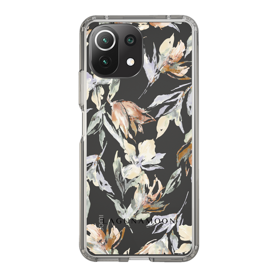 Slim Protection Case［ LAGUNAMOON - NuanceFlower - Clear ］