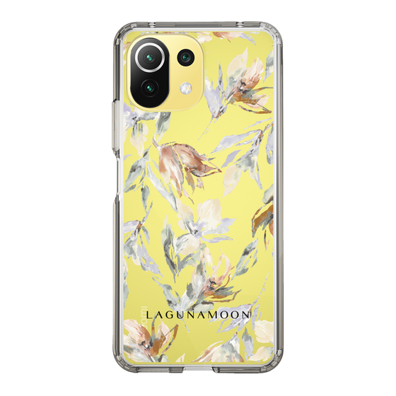 Slim Protection Case［ LAGUNAMOON - NuanceFlower - Clear ］