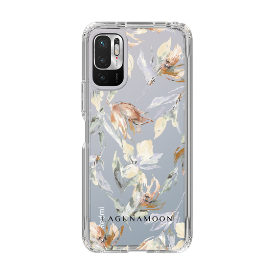 Slim Protection Case［ LAGUNAMOON - NuanceFlower - Clear ］