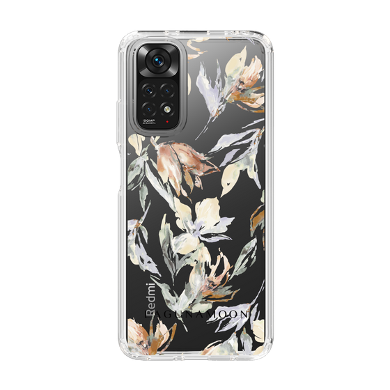 Slim Protection Case［ LAGUNAMOON - NuanceFlower - Clear ］