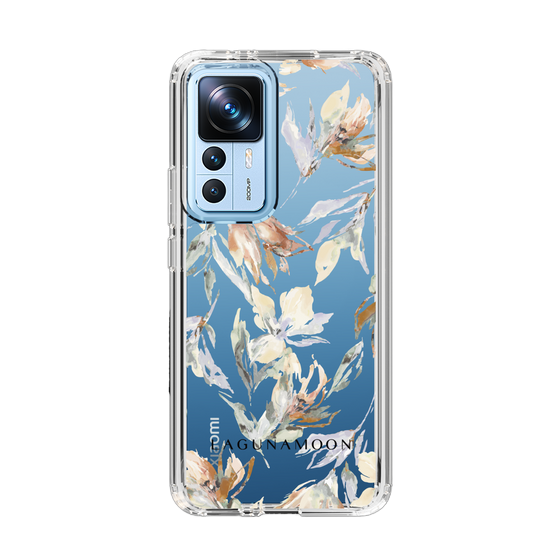 Slim Protection Case［ LAGUNAMOON - NuanceFlower - Clear ］
