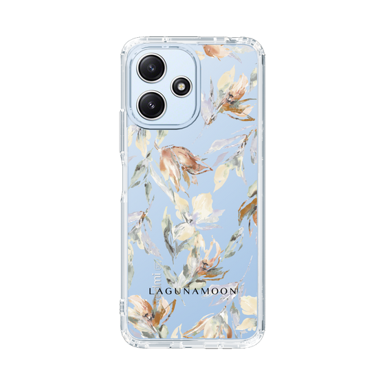 Slim Protection Case［ LAGUNAMOON - NuanceFlower - Clear ］