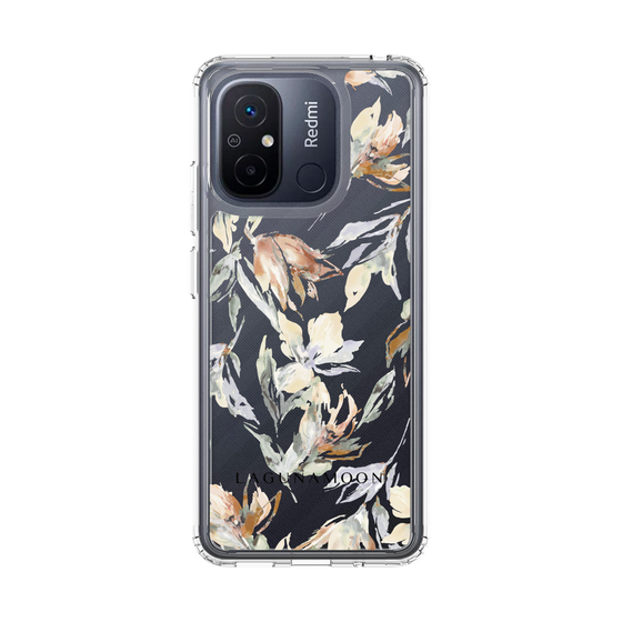 Slim Protection Case［ LAGUNAMOON - NuanceFlower - Clear ］
