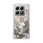 Slim Protection Case［ LAGUNAMOON - NuanceFlower - Clear ］