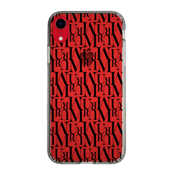 Slim Protection Case［ MURUA - Monogram - Black ］