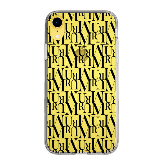 Slim Protection Case［ MURUA - Monogram - Black ］