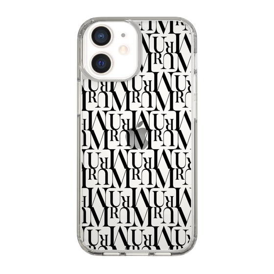 Slim Protection Case［ MURUA - Monogram - Black ］
