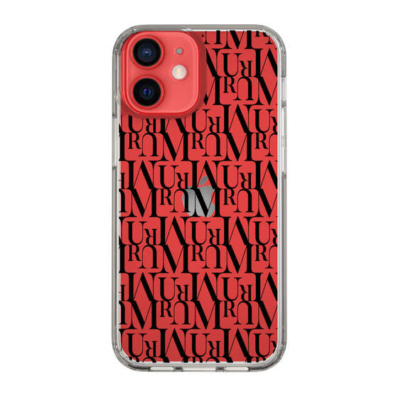 Slim Protection Case［ MURUA - Monogram - Black ］
