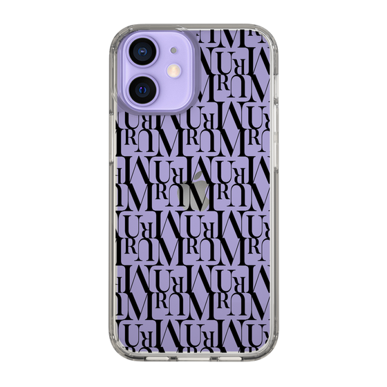 Slim Protection Case［ MURUA - Monogram - Black ］