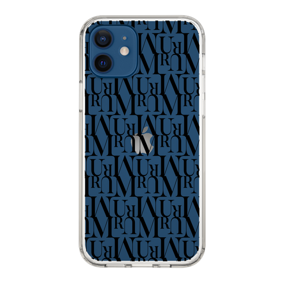 Slim Protection Case［ MURUA - Monogram - Black ］