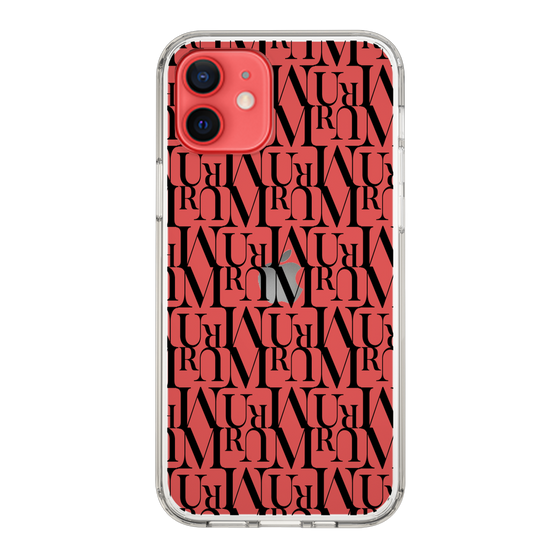 Slim Protection Case［ MURUA - Monogram - Black ］