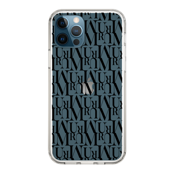 Slim Protection Case［ MURUA - Monogram - Black ］