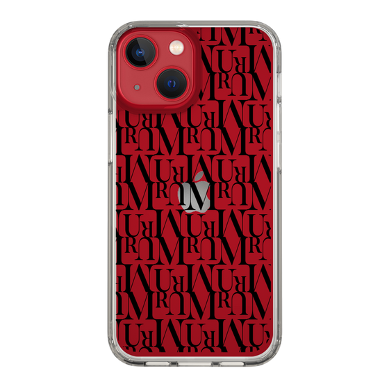 Slim Protection Case［ MURUA - Monogram - Black ］