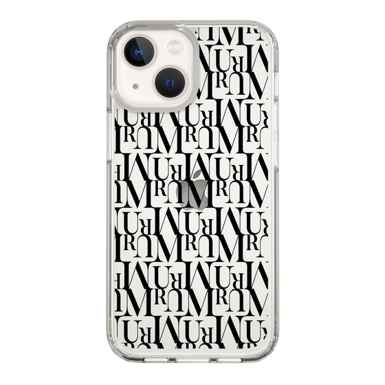 Slim Protection Case［ MURUA - Monogram - Black ］