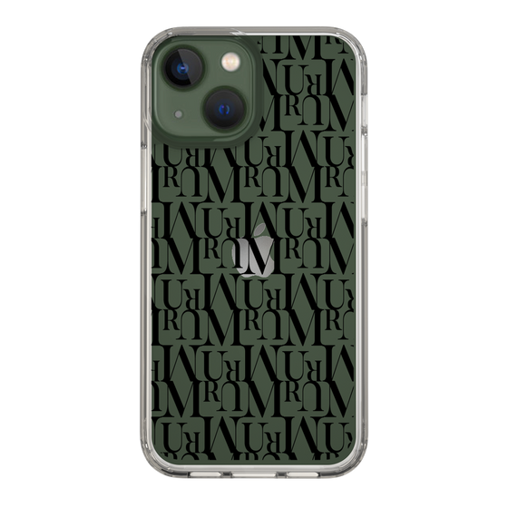 Slim Protection Case［ MURUA - Monogram - Black ］