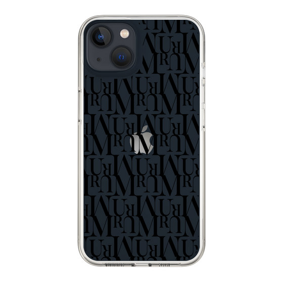 Slim Protection Case［ MURUA - Monogram - Black ］