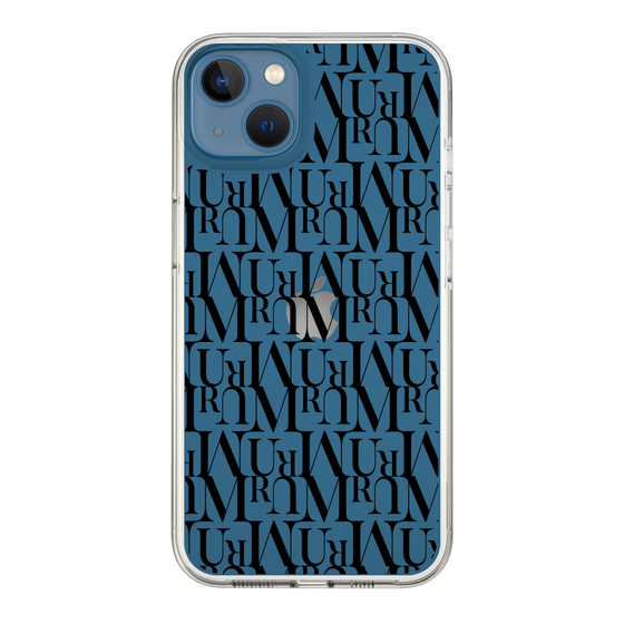 Slim Protection Case［ MURUA - Monogram - Black ］