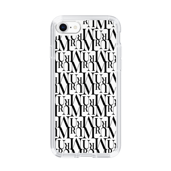 Slim Protection Case［ MURUA - Monogram - Black ］