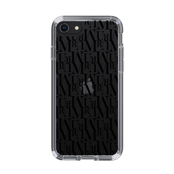 Slim Protection Case［ MURUA - Monogram - Black ］