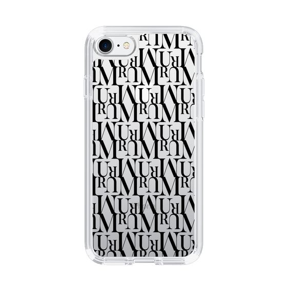 Slim Protection Case［ MURUA - Monogram - Black ］