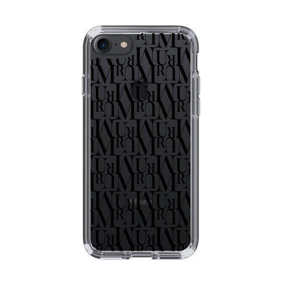 Slim Protection Case［ MURUA - Monogram - Black ］