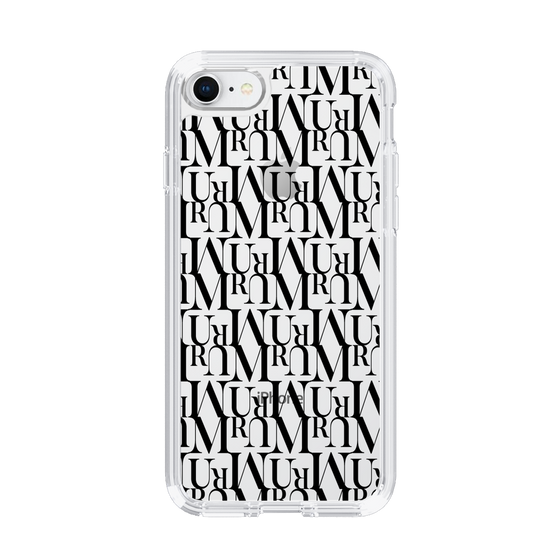 Slim Protection Case［ MURUA - Monogram - Black ］