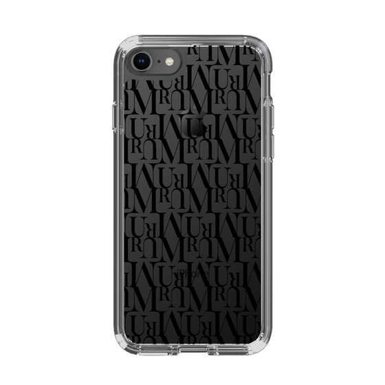 Slim Protection Case［ MURUA - Monogram - Black ］